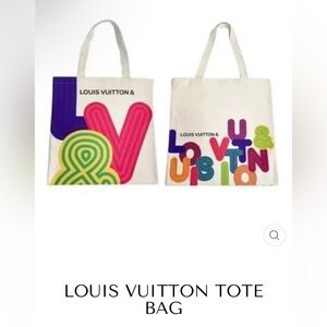 LV canvas tote bag
NWT
